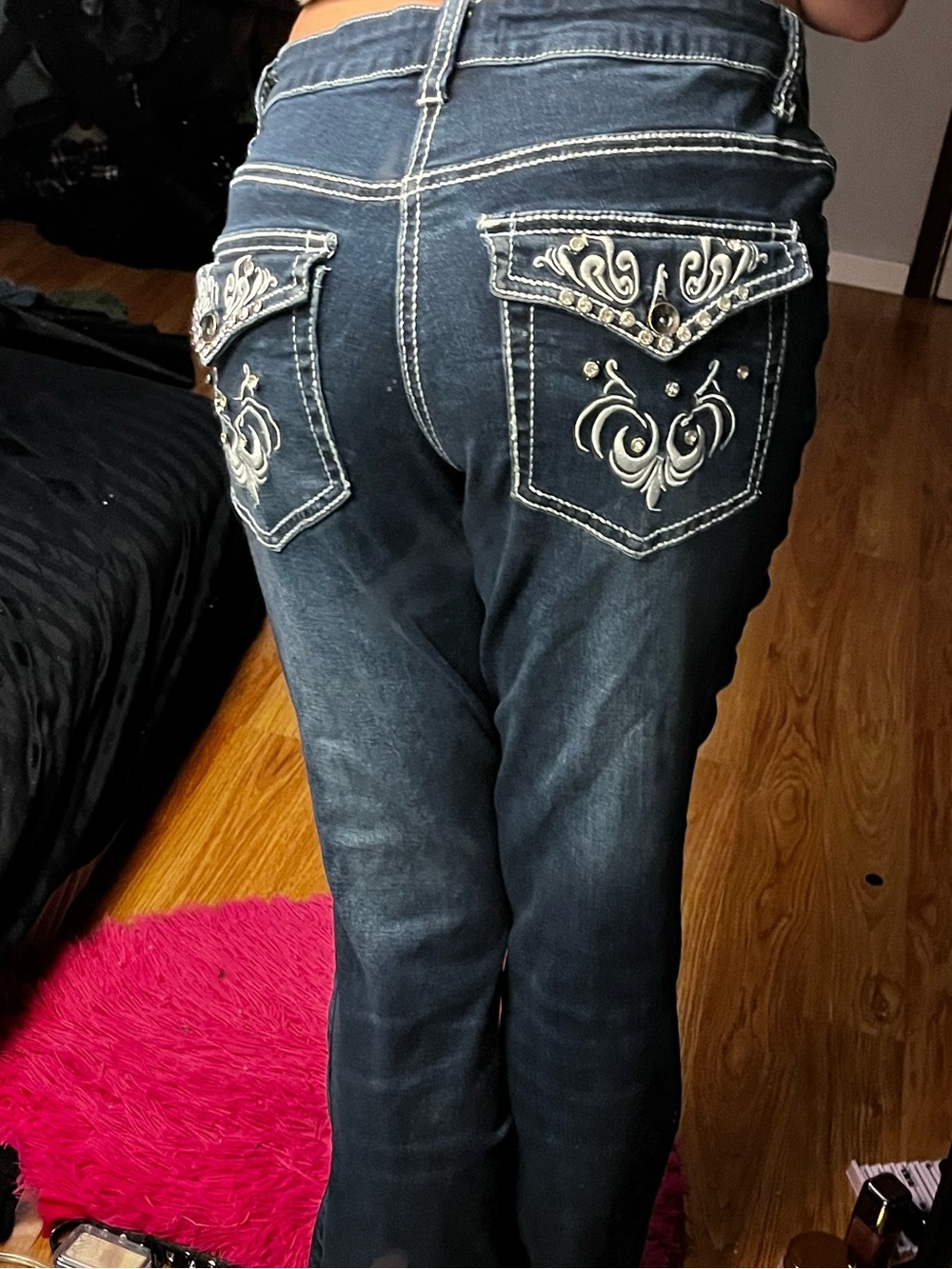 Hot topic Y2K style flare jeans